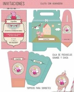 Kit Imprimible Peppa Pig Hada en internet