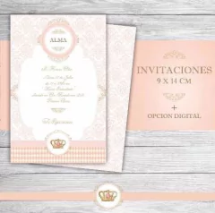 Imagen de Kit Imprimible Corona Rosa