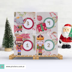 Calendario de adviento Box Cascanueces Navidad