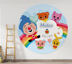 Banner Imprimible circular Plim PLim 2