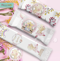 Kit imprimible Osita Bailarina primavera - comprar online