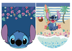 Kit imprimible Stitch celeste y azul - Pirulero