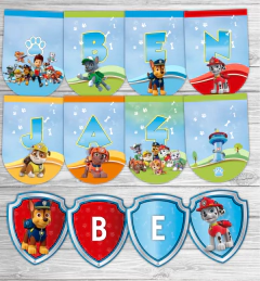 Imagen de Kit imprimible Patrulla Canina Paw Patrol