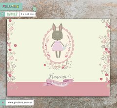 Conejita Sweet Rabit - Banner Imprimible - comprar online