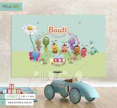 Banner Imprimible Bichikids celeste - buy online