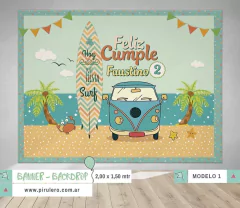 Surf 2 - Modelo 1 - Banner Imprimible