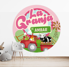 Banner Imprimible La Granja de Zenon Rosa 2
