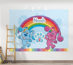 Banner Imprimible Las Pistas de Blue _ Blue's Clues 2