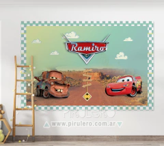 Banner Imprimible Cars