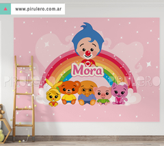 Banner Imprimible Plim Plim Rosa 2 - comprar online