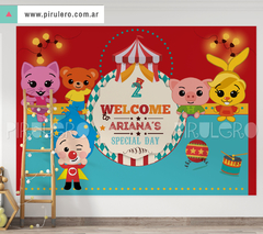 Banner Imprimible Plim Plim_El Circo de Plim Plim 2 - comprar online