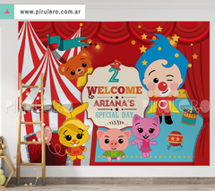 Banner Imprimible Plim Plim_El Circo de Plim Plim - comprar online