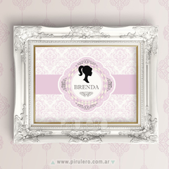 Kit Imprimible Barbie Silueta en internet