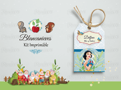 Kit imprimible Blancanieves Pirulero