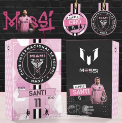 Kit imprimible Messi Inter Miami - Pirulero