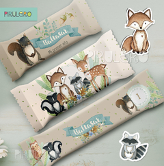 Kit imprimible Animalitos del bosque encantado 2 - comprar online