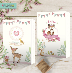 Kit imprimible Animalitos del bosque encantado - comprar online