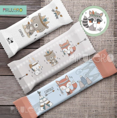 Kit imprimible animalitos del bosque tribal - Pirulero