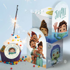 Kit imprimible Luca Pixar