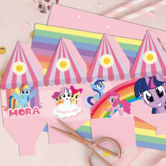 Imagen de Kit imprimible My little Pony