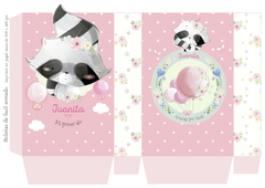 Kit imprimible Mapache - comprar online