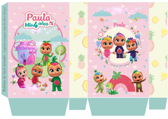 Kit imprimible Bebés llorones Tutti Frutti, cry babies - Pirulero