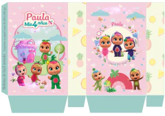 Kit imprimible Bebés llorones Tutti Frutti, cry babies - Pirulero