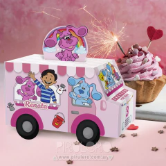 Kit imprimible Las Pistas de Blue Rosa_Blue's Clues - comprar online
