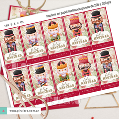 Kit Imprimible Cascanuces de Navidad - Pirulero
