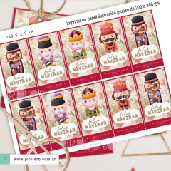 Kit Imprimible Cascanuces de Navidad - Pirulero