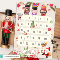 Kit Imprimible Cascanuces de Navidad - Pirulero