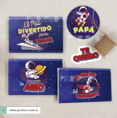 Kit Imprimible Día de padre - El Mejor del Universo