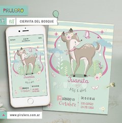 Kit imprimible Ciervita del bosque - comprar online