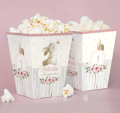 Imagen de Kit Imprimible Conejita Acuarela rosa