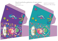 Kit Imprimible Mar y Sirenita - Pirulero