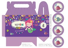 Kit Imprimible Mar y Sirenita - tienda online