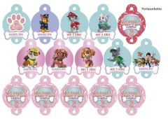 Kit imprimible Patrulla Canina Rosa