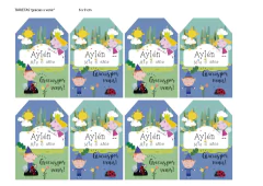 Kit Imprimible Ben and Holly