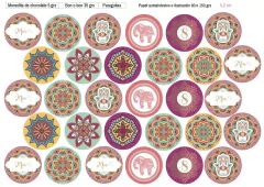 Kit imprimible Mandalas - comprar online