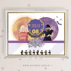 Kit Imprimible Merlina Y Enid - Wednesday - Pirulero