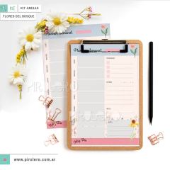 Image of Kit Imprimible Amigas_Flores del bosque