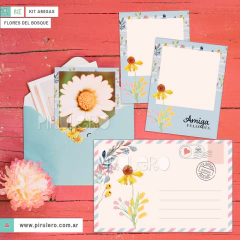 Kit Imprimible Amigas_Flores del bosque - buy online