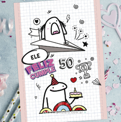 Kit imprimible Flork Rosa Deformito - tienda online