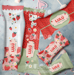 Kit Imprimible Frutillas - comprar online