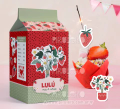 Kit Imprimible Frutillas