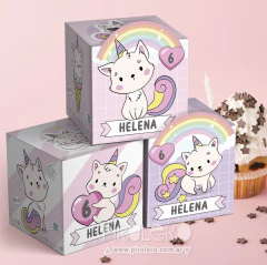 Imagen de Kit Imprimible Gatito Unicornio