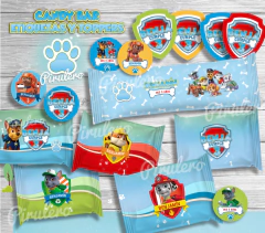 Kit imprimible Patrulla Canina Paw Patrol - Pirulero