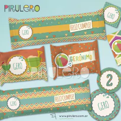kit imprimible verano y pileta