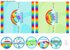 Imagen de Kit Imprimible Pop it - Fidget toy - Memphis