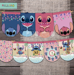 Kit imprimible Stitch en internet